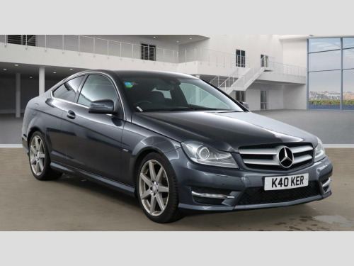 Mercedes-Benz C-Class C180 1.8 C180 BlueEfficiency AMG Sport G-Tronic+ Euro 5 (s/s) 2dr