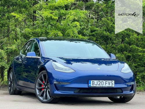 Tesla Model 3  PERFORMANCE AWD 4d 483 BHP 1 OWNER FROM NEW|VAT QU
