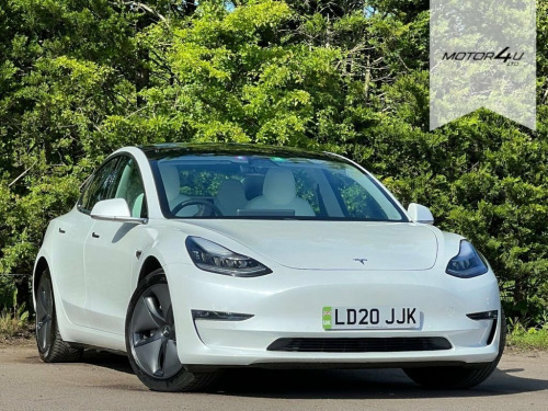 Tesla Model 3  LONG RANGE AWD 4d 302 BHP 1 OWNER FROM NEW|P/ROOF|