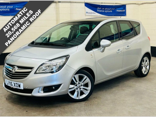 Vauxhall Meriva  1.4 SE AUTOMATIC 5 DOOR 118 BHP PANO ROOF F & 