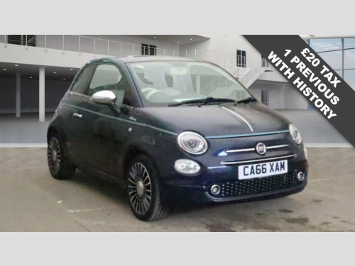 Fiat 500  1.2 Riva Hatchback 3 Door Petrol Manual Euro 6 (s/