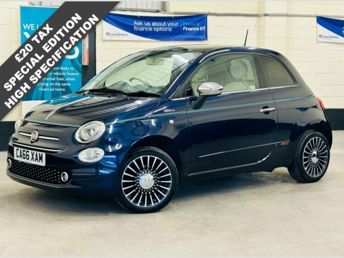 Fiat 500  1.2 Riva Hatchback 3 Door Petrol Manual Euro 6 (s/