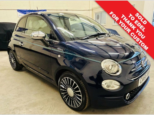 Fiat 500  1.2 Riva Hatchback 3 Door Petrol Manual Euro 6 (s/