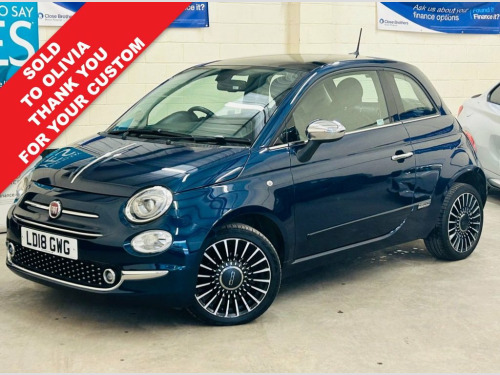 Fiat 500  1.2 Lounge Hatchback Panoramic 3 Door Petrol Manua