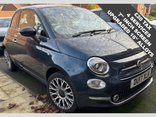 Fiat 500  1.2 Lounge Hatchback Panoramic 3 Door Petrol Manua