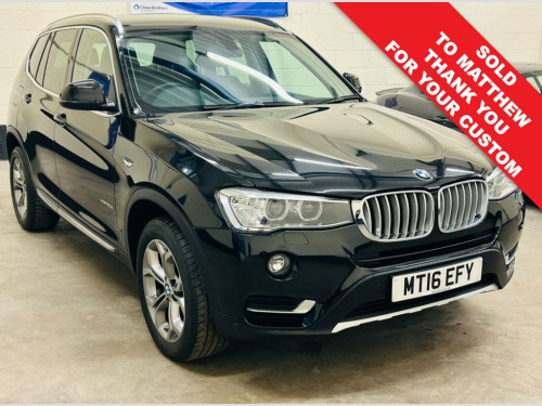 BMW X3  2.0 20D X Line SUV 5 Door Diesel Automatic X Drive