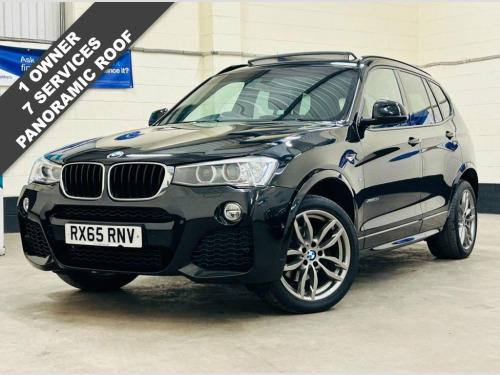 BMW X3  2.0 20D M Sport SUV Panoramic 5 Door Diesel Automa