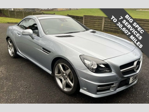 Mercedes-Benz SLK SLK200 AMG 1.8 SLK200 AMG Sport Convertible 2dr Petrol G-Tron