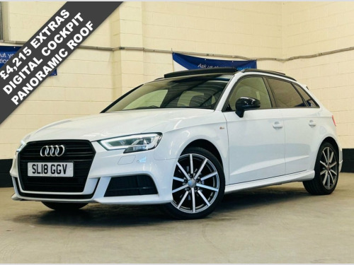 Audi A3  1.6 TDi Black Edition Panoramic Sportback 5 Door D