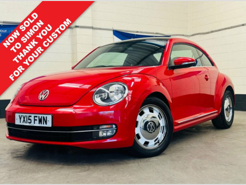 Volkswagen Beetle  1.6 TDi BlueMotion Tech Design Automatic Hatchback