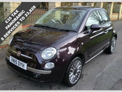 Fiat 500  1.2 Lounge Hatchback 3 Door Petrol Manual Euro 6 ( 