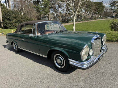 Mercedes-Benz 220  W111 220SE CONVERTIBLE ORIGINAL 1966 RHD UK CAR