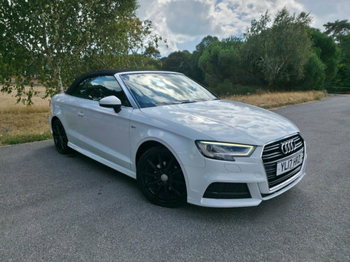 Audi A3 Cabriolet  1.4 TFSI CoD S line Convertible 2dr Petrol S Troni