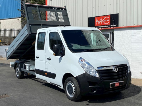 Vauxhall Movano  3500 2.3 CDTi 125 L3 DoubleCab Tipper