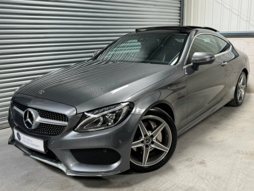 Mercedes-Benz C-Class C200 2.0 C200 AMG Line (Premium Plus) Coupe 2dr Petrol 