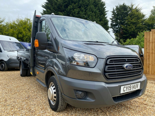 Ford Transit  350 L3 CC DRW DROPSIDE-FSH-AC-NO VAT-BLUETOOTH