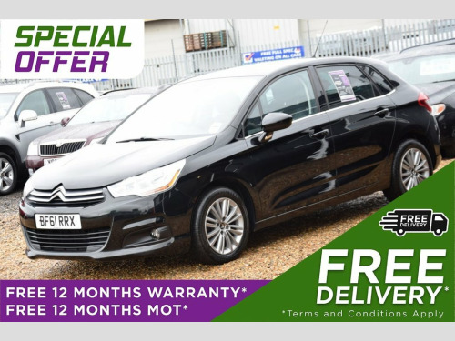 Citroen C4  1.6 VTR PLUS HDI  5d 91 BHP + FREE DELIVERY + FREE
