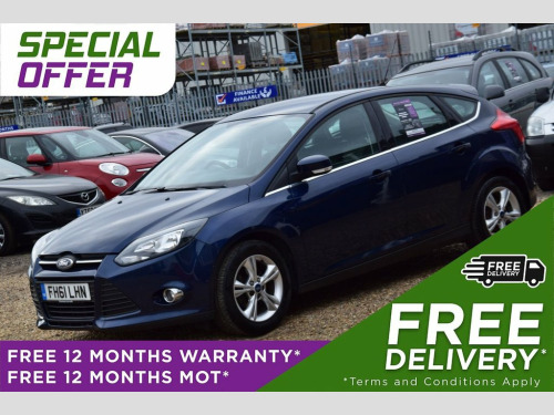 Ford Focus  1.6 ZETEC TDCI 5d 113 BHP + FREE DELIVERY + FREE 3