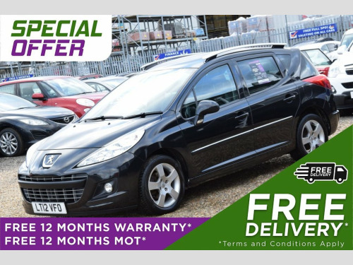 Peugeot 207  1.6 HDI SW ALLURE 5d 92 BHP + FREE DELIVERY + FREE