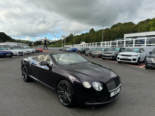 Bentley Continental  6.0 GT SPEED W12 616 BHP Damson Black, Cream Quilt