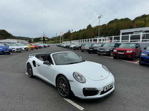 Porsche 911  TURBO S CONVERTIBLE 991 3.8 PDK Auto 560 BHP Carre