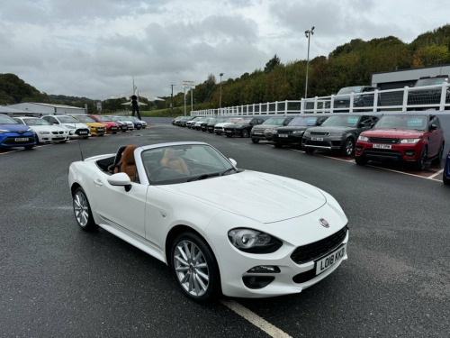 Fiat 124  1.4 MultiAir Lusso Convertible (140 ps) Tan leathe