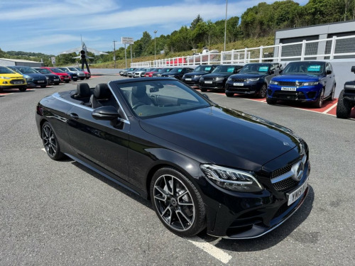 Mercedes-Benz C-Class C300 C300 AMG Line Cabriolet 2.0 Petrol G-Tronic+ Euro 