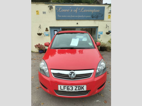 Vauxhall Zafira  1.6 16V Exclusiv