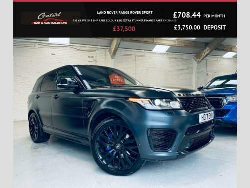 Land Rover Range Rover Sport  5.0 V8 SVR 5d 543 BHP