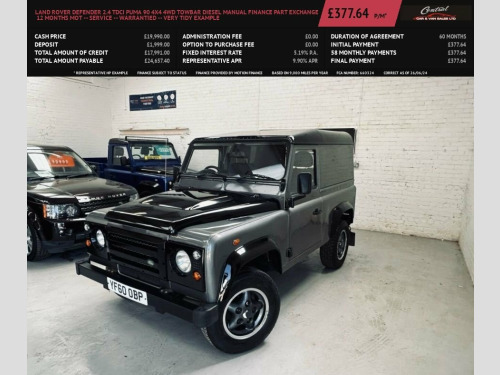 Land Rover Defender  2.4 90 TD HARD TOP 2d 121 BHP