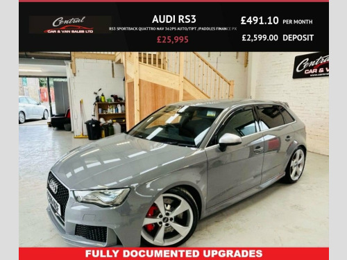 Audi RS3  RS3 SPORTBACK QUATTRO NAV 362PS AUTO/TIPT /PADDLES