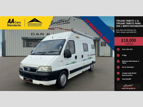Fiat Tribute  2.3L Trigano Tribute panel van 2 berth motorhome
