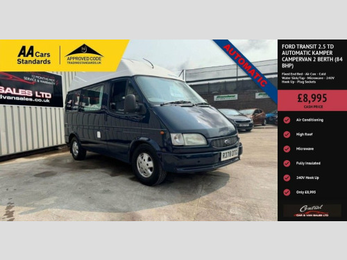 Ford Transit  2.5 TD Automatic Kamper Campervan 2 Berth (84 bhp)