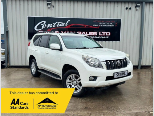 Toyota Land Cruiser  3.0 D-4D LC4 SUV 5dr Diesel Auto 4WD Euro 5 (190 p
