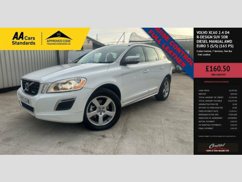 Volvo XC60  2.4 D4 R-Design SUV 5dr Diesel Manual AWD Euro 5 (