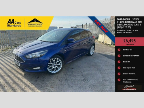 Ford Focus  1.5 TDCi ST-Line Hatchback 5dr Diesel Manual Euro 