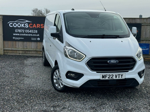 Ford Transit Custom 2.0 Transit Custom Limited Van 300 L2 2.0L EcoBlue 130PS FWD 6 Speed Manual