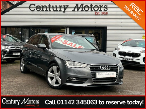 Audi A3  1.6 TDI Sport Sportback 5dr Euro 6 (s/s) (Nav)