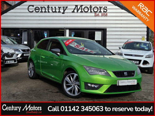 SEAT Leon  1.4 TSI FR Sport Coupe 3dr Petrol Manual Euro 5 (s 