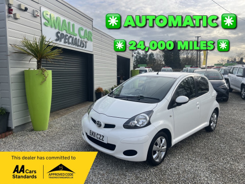 Toyota AYGO  1.0 VVT-i Go Hatchback 5dr Petrol MultiMode Euro 5 (AC) (67 ps) 