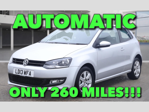 Volkswagen Polo  1.4 Match Edition Hatchback 3dr Petrol DSG Euro 5 (85 ps) 