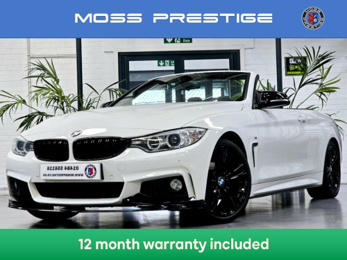 BMW 4 Series  2.0 420i M Sport Convertible 2dr Petrol Auto Euro 