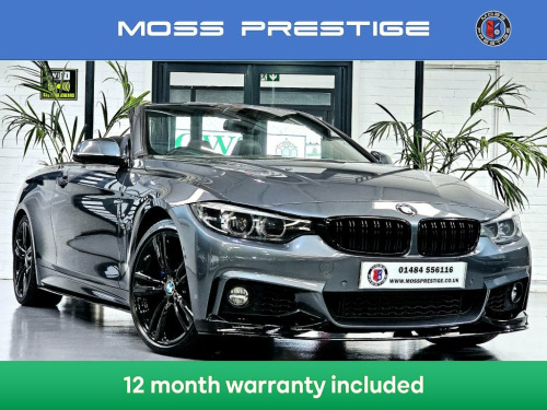 BMW 4 Series  2.0 420d M Sport Convertible 2dr Diesel Auto Euro 