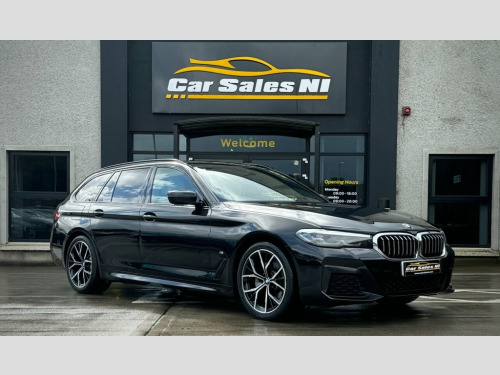 BMW 5 Series  2.0 520D M SPORT TOURING MHEV 5d 188 BHP