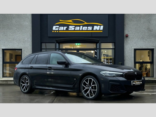 BMW 5 Series  2.0 520D M SPORT TOURING MHEV 5d 188 BHP