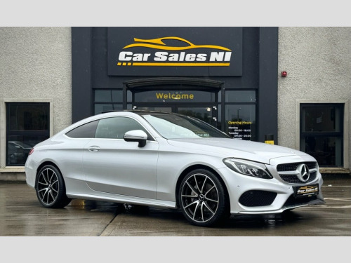 Mercedes-Benz C-Class  2.1 C220d AMG Line (Premium) Coupe 2dr Diesel G-Tr