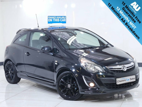 Vauxhall Corsa  1.2 LIMITED EDITION 3d 83 BHP NATIONWIDE DELIVERY 