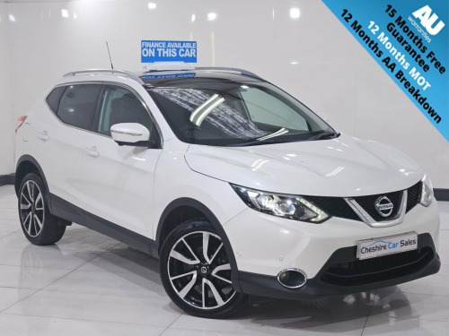 Nissan Qashqai  1.5 DCI TEKNA 5d 108 BHP NATIONWIDE DELIVERY FROM 