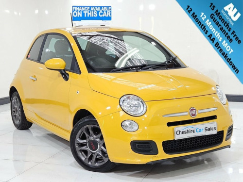 Fiat 500  1.2 S 3d 69 BHP NATIONWIDE DELIVERY FROM £99