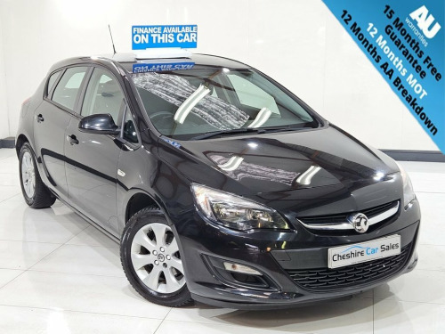 Vauxhall Astra  1.6i Design Hatchback 5dr Petrol Manual Euro 6 (11